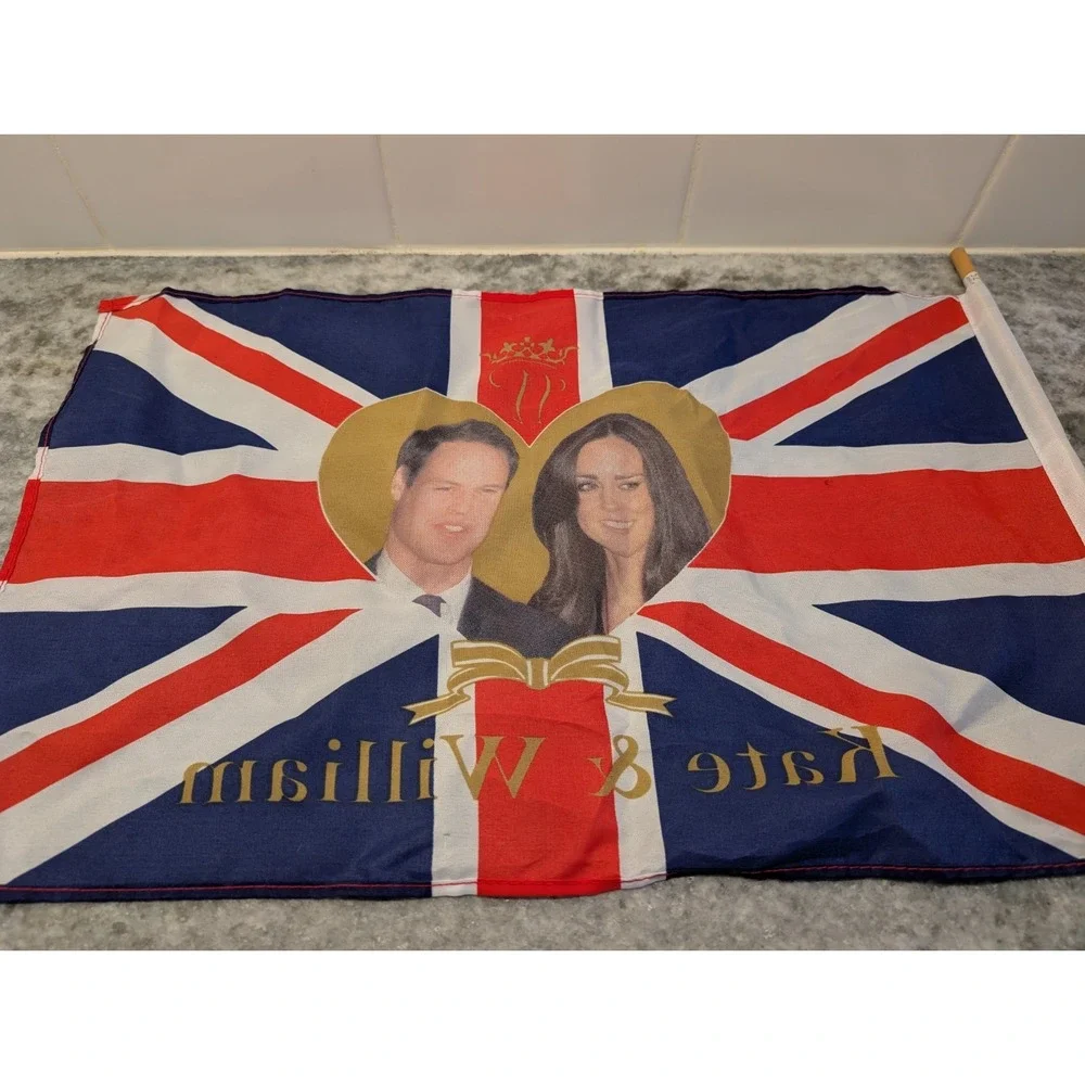 Prince William And Kate Royal‎ Wedding Flag